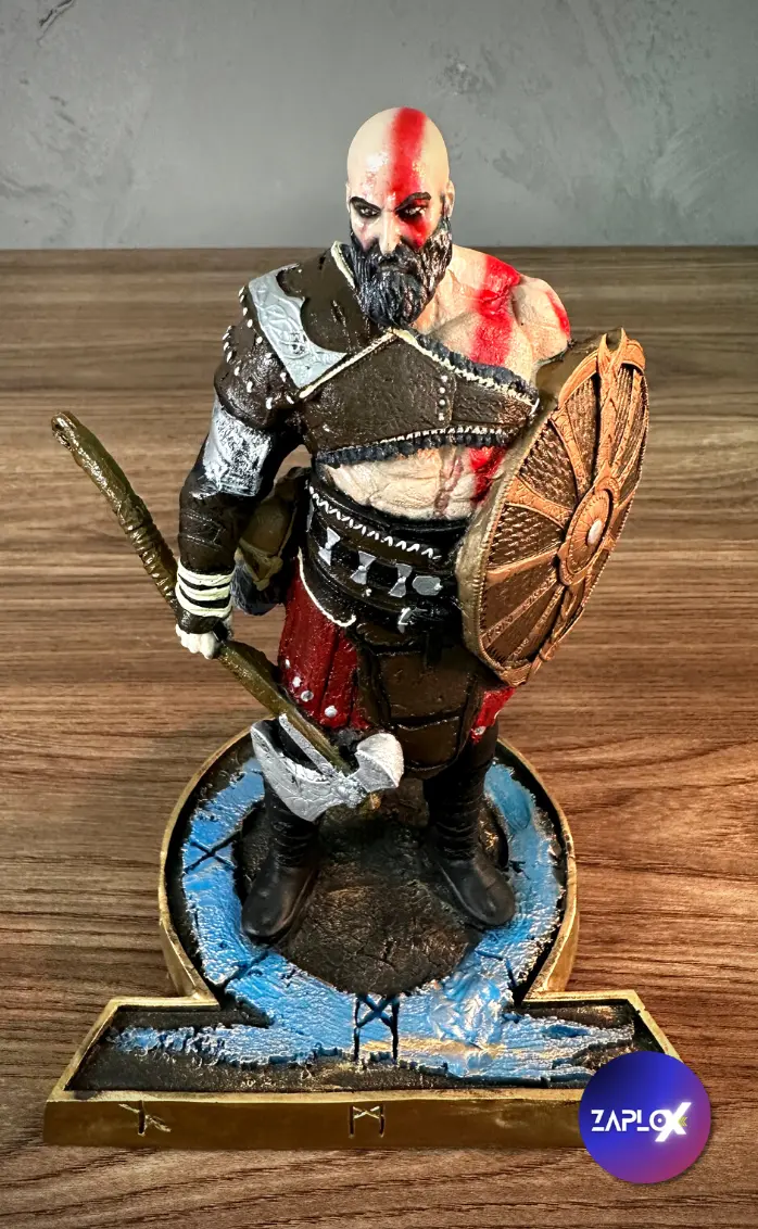 Action Figure Kratos Ragnarok (8)