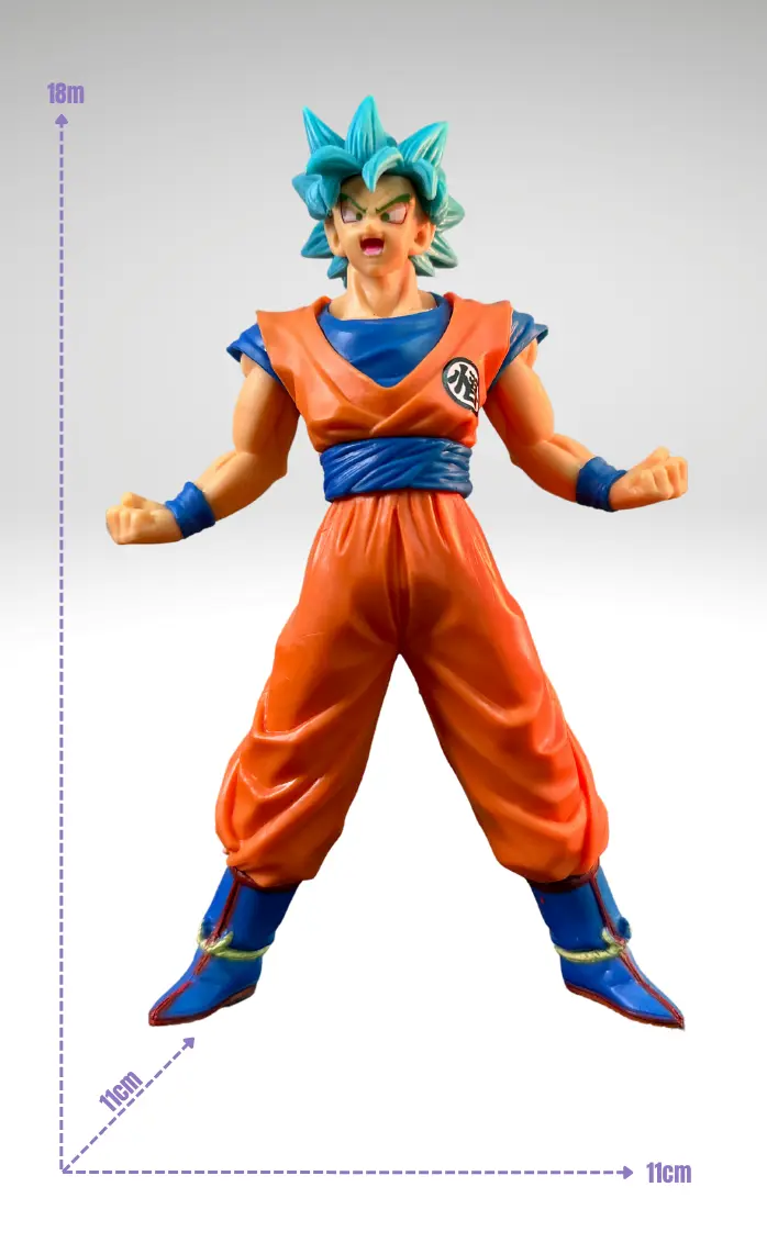 Boneco Do Goku Super Sayajin Blue